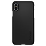 iPhone XS - iPhone X Thin Fit Spigen Case Black 063CS24904