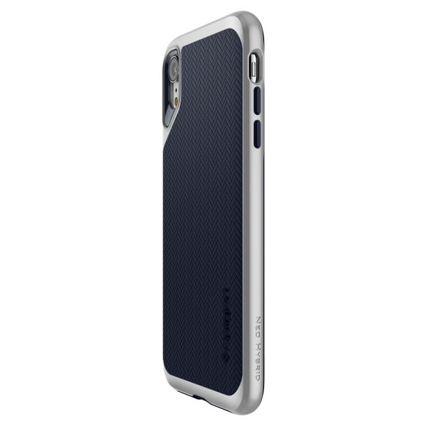 iPhone XR Neo Hybrid Case Satin Silver by Spigen 064CS24880 - Image 13