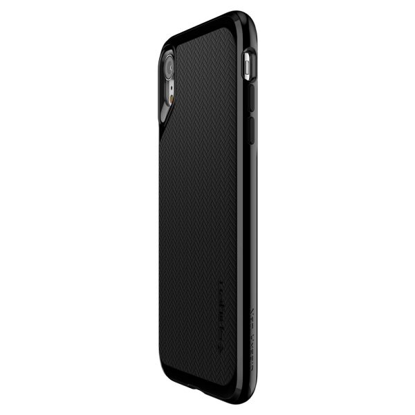iPhone XR Case Neo Hybrid Jet Black by Spigen 065CS24879 - Image 11