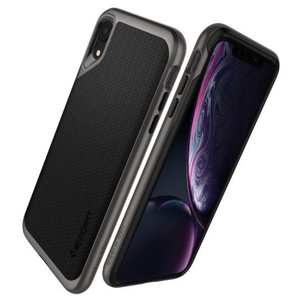 detail_iphone_6.1_neo_hybrid_06 iPhone XR Case Neo Hybrid Gunmetal by Spigen 064CS24878 - Image 10