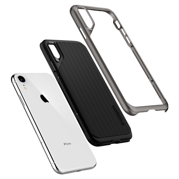 detail_iphone_6.1_neo_hybrid_07 iPhone XR Case Neo Hybrid Gunmetal by Spigen 064CS24878 - Image 9