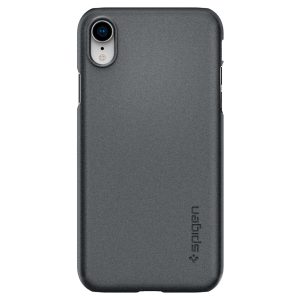 iPhone XR Case Thin Fit Graphite Gray 064CS24865 - Image 2