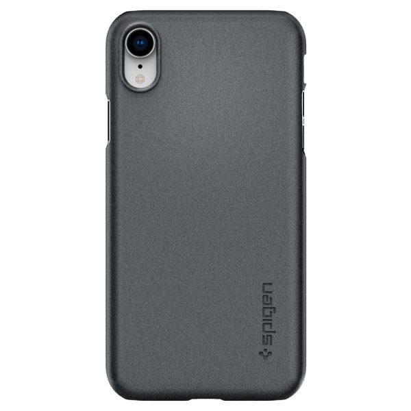 detail_ipxr_tf_graphite_01 iPhone XR Case Thin Fit Graphite Gray 064CS24865 - Image 2