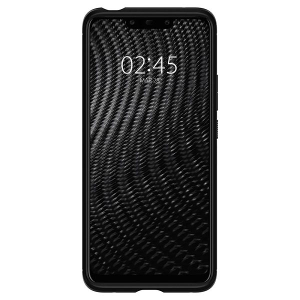 Huawei Mate 20 Pro Case Rugged Armor Matte Black by Spigen L34CS25064 - Image 5