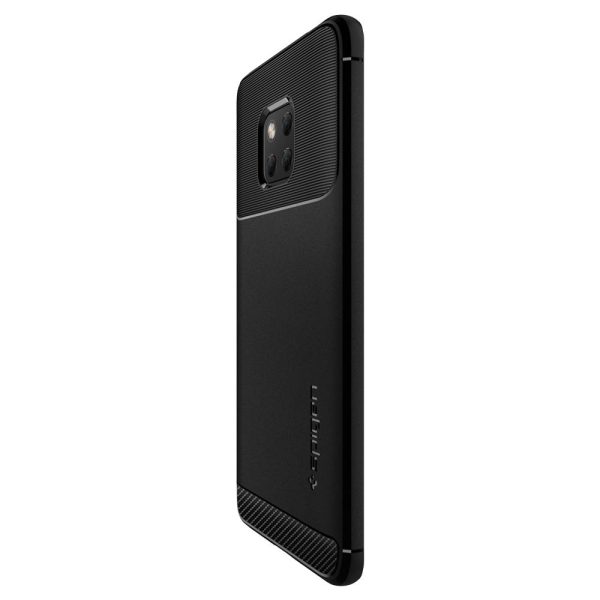 Huawei Mate 20 Pro Case Rugged Armor Matte Black by Spigen L34CS25064 - Image 3