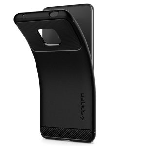 Huawei Mate 20 Pro Case Rugged Armor Matte Black by Spigen L34CS25064 - Image 2