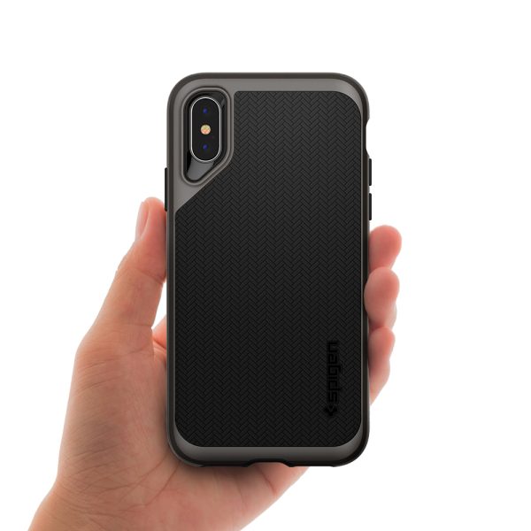 iPhone XS Case Neo Hybrid Gunmetal by Spigen 063CS24918 - Image 12