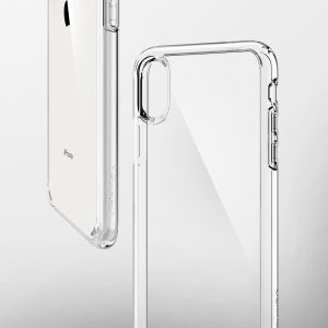iPhone XS Max Case Ultra Hybrid Crystal Clear (Ver.2) by Spigen 065CS25127 - Image 7
