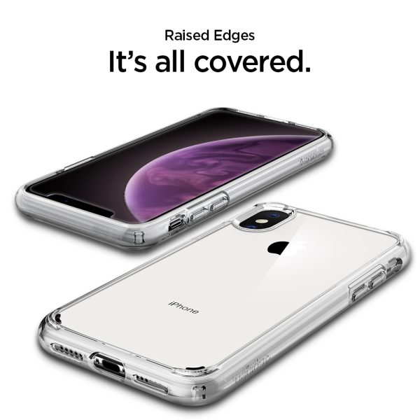 id_ip6.5_uh_cr_02 iPhone XS Max Case Ultra Hybrid Crystal Clear (Ver.2) by Spigen 065CS25127 - Image 8