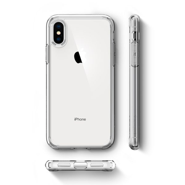 id_ip6.5_uh_cr_04 iPhone XS Max Case Ultra Hybrid Crystal Clear (Ver.2) by Spigen 065CS25127 - Image 10