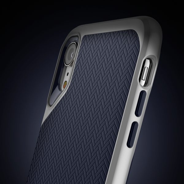 iPhone XR Neo Hybrid Case Satin Silver by Spigen 064CS24880 - Image 6