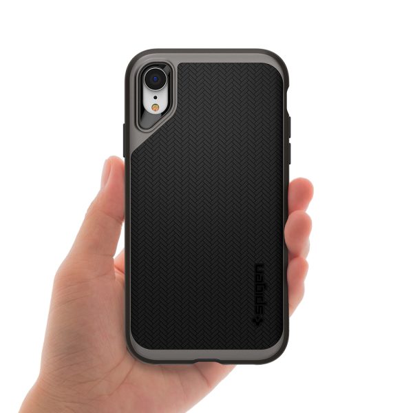 id_ip61_neo_hybrid_gunmetal_04 iPhone XR Case Neo Hybrid Gunmetal by Spigen 064CS24878 - Image 3