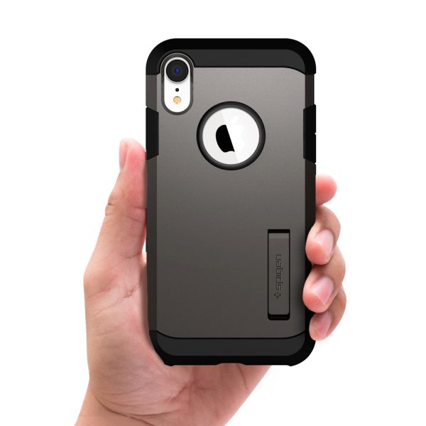 iPhone XR Case Tough Armor Gunmetal by Spigen 064CS24877 - Image 12