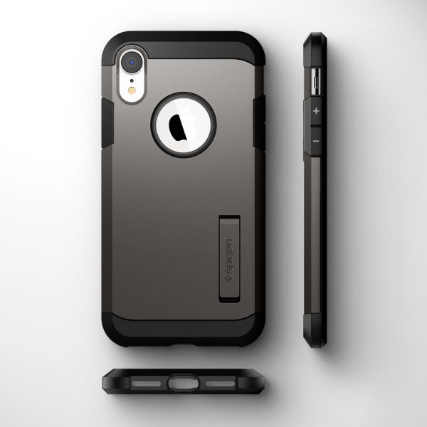 iPhone XR Case Tough Armor Gunmetal by Spigen 064CS24877 - Image 13