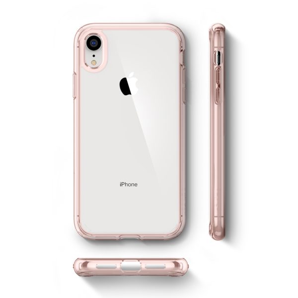 iPhone XR Case Ultra Hybrid by Spigen Rose Crystal 064CS24875 - Image 4