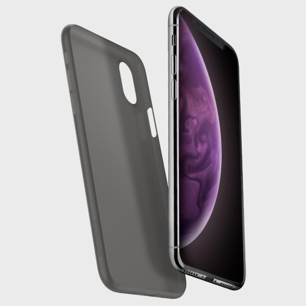 id_iphone_6.5_air_skin_blk_01 iPhone XS Max Case Air Skin Black 065CS24830 by Spigen - Image 5