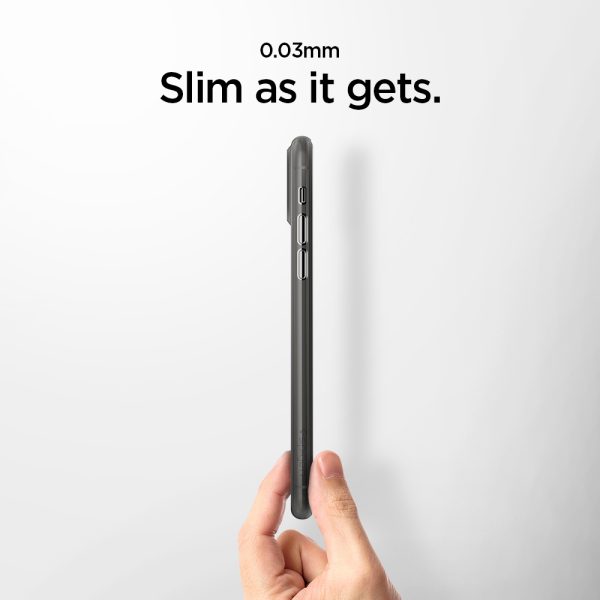 id_iphone_6.5_air_skin_blk_02 iPhone XS Max Case Air Skin Black 065CS24830 by Spigen - Image 4