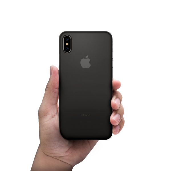 id_iphone_6.5_air_skin_blk_03 iPhone XS Max Case Air Skin Black 065CS24830 by Spigen - Image 3