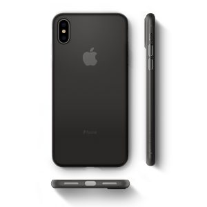 iPhone XS Max Case Air Skin Black 065CS24830 by Spigen - Image 2