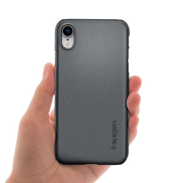 id_iphone_61_thin_fit_graphite_01 iPhone XR Case Thin Fit Graphite Gray 064CS24865 - Image 7