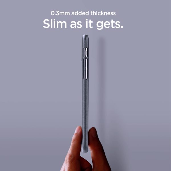 id_iphone_61_thin_fit_graphite_02 iPhone XR Case Thin Fit Graphite Gray 064CS24865 - Image 8