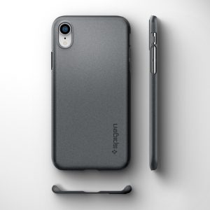 iPhone XR Case Thin Fit Graphite Gray 064CS24865 - Image 10