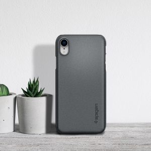 iPhone XR Case Thin Fit Graphite Gray 064CS24865 - Image 11
