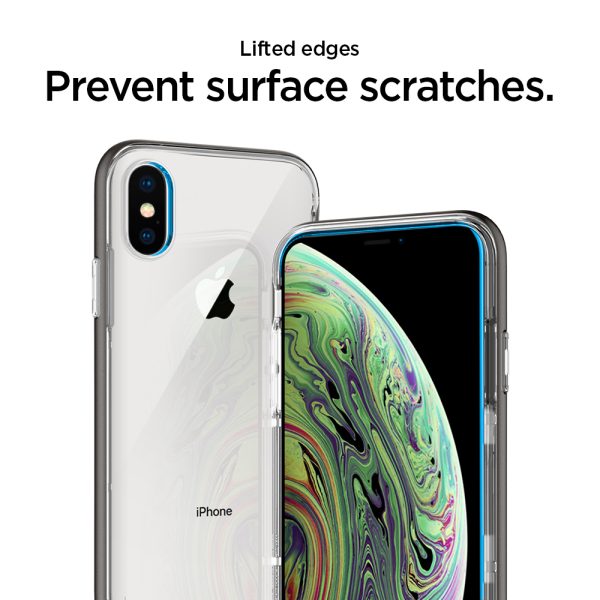 iPhone XS / iPhone X Case Neo Hybrid Crystal Gunmetal by Spigen 063CS24924 - Image 8