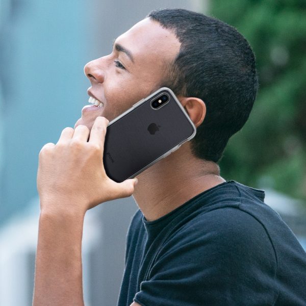 iPhone XS / iPhone X Case Neo Hybrid Crystal Gunmetal by Spigen 063CS24924 - Image 6