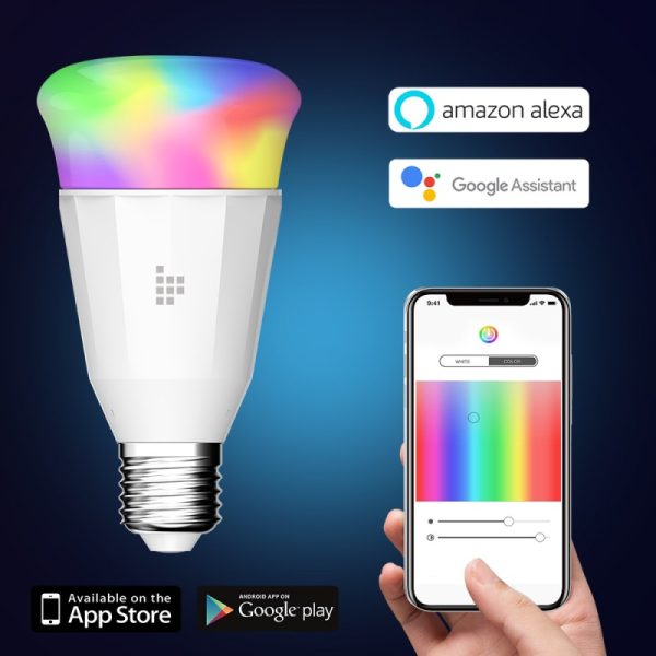 Tronsmart TB01 Smart Wi-Fi RGB LED Light Bulb - E26 Base - Image 2