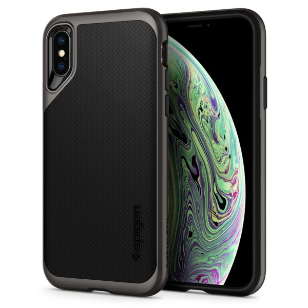 iPhone XS Case Neo Hybrid Gunmetal by Spigen 063CS24918 - Image 14
