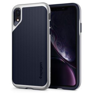iPhone XR Neo Hybrid Case Satin Silver by Spigen 064CS24880