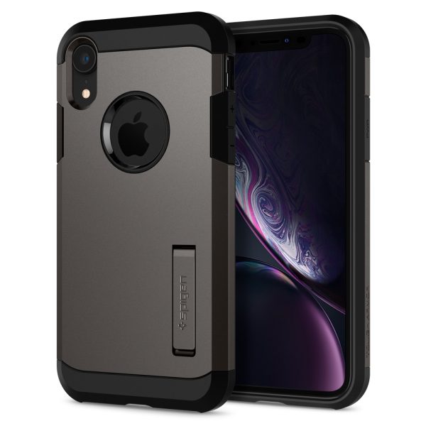 iPhone XR Case Tough Armor Gunmetal by Spigen 064CS24877 - Image 14