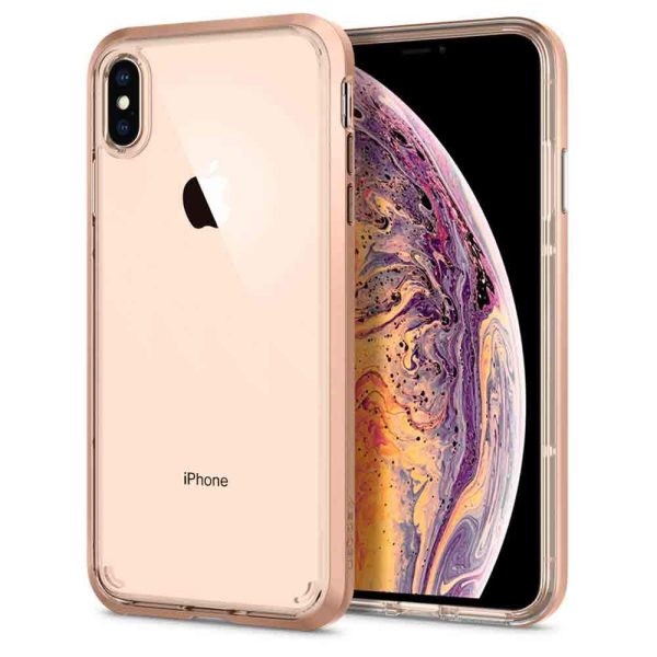 title_ipxs_max_nh_cc_2048x2048 iPhone XS Max Case Neo Hybrid Crystal Blush Gold by Spigen 065CS25354 - Image 1