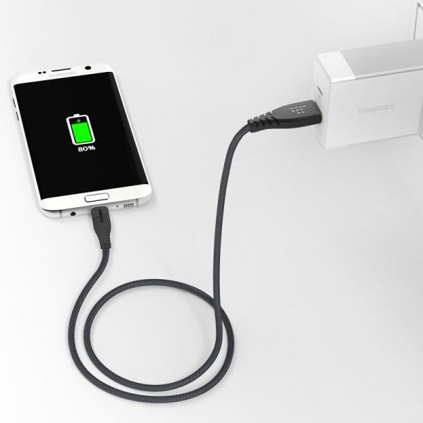 tronsmart-muc04-premium-usb-cables-1-pack (8) 3 PACK Bundle - Tronsmart MUC04G Premium Micro USB Cable 1 Pack with Gold-Plated Connectors - 3 feet - Image 8