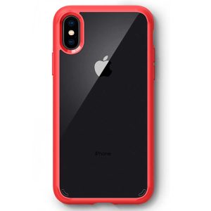 Apple iPhone XS / iPhone X Original Spigen Case Ultra Hybrid - Red