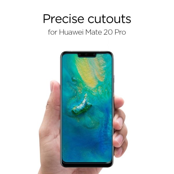 va1586s (1) Huawei Mate 20 Pro Screen Protector Glas.tR Curved by Spigen L34GL25408 - Image 5