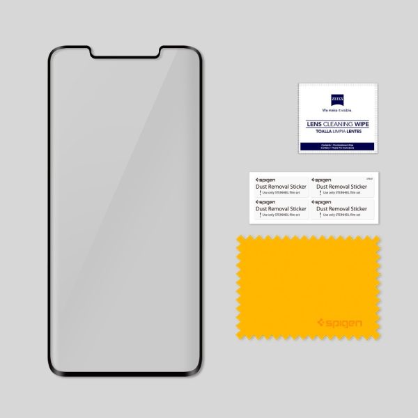 va1586s (4) Huawei Mate 20 Pro Screen Protector Glas.tR Curved by Spigen L34GL25408 - Image 3