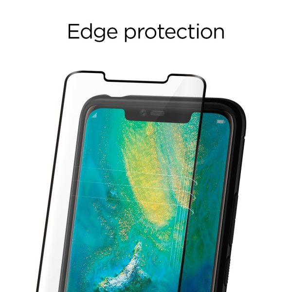 va1586s Huawei Mate 20 Pro Screen Protector Glas.tR Curved by Spigen L34GL25408 - Image 4