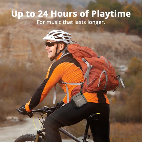 Element Groove Compact Waterproof Bluetooth Speaker by Tronsmart - Black - Image 3