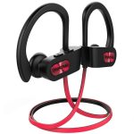 Flame Bluetooth Earphones Sports Water Resistant by MPOW - Red