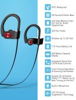 Flame Bluetooth Earphones Sports Water Resistant by MPOW - Pink - Image 3
