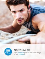 Flame Bluetooth Earphones Sports Water Resistant by MPOW - Pink - Image 5