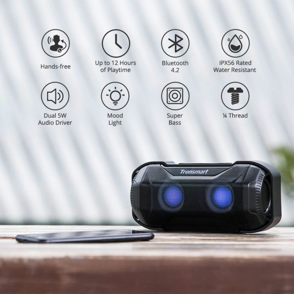 Element Blaze Waterproof Bluetooth Speaker by Tronsmart - Image 9
