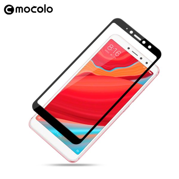 Redmi S2 Glass Protector Edge to Edge Tempered 3D – Black - Image 5
