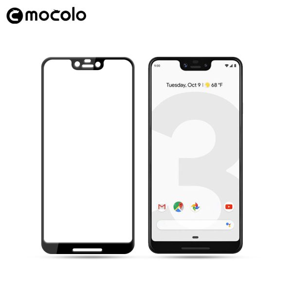 Google Pixel 3 XL Glass Protector Edge to Edge Tempered 3D - Black - Image 6