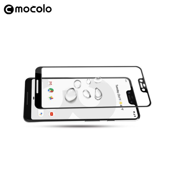 Google Pixel 3 XL Glass Protector Edge to Edge Tempered 3D - Black - Image 3