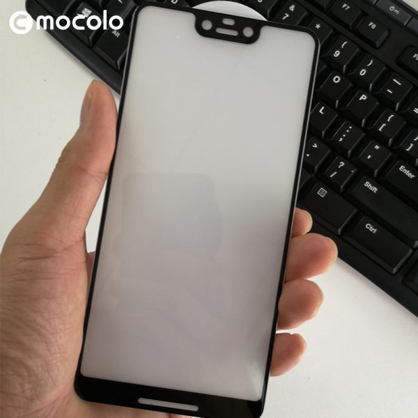 Google Pixel 3 XL Glass Protector Edge to Edge Tempered 3D - Black - Image 5