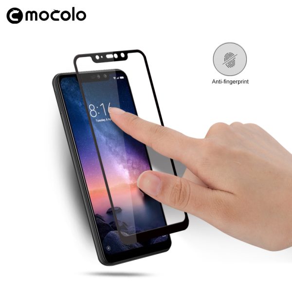 Redmi Note 6 Pro Glass Protector Edge to Edge Tempered 3D – Black - Image 2