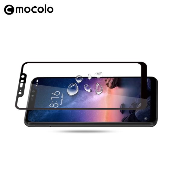 Redmi Note 6 Pro Glass Protector Edge to Edge Tempered 3D – Black - Image 6